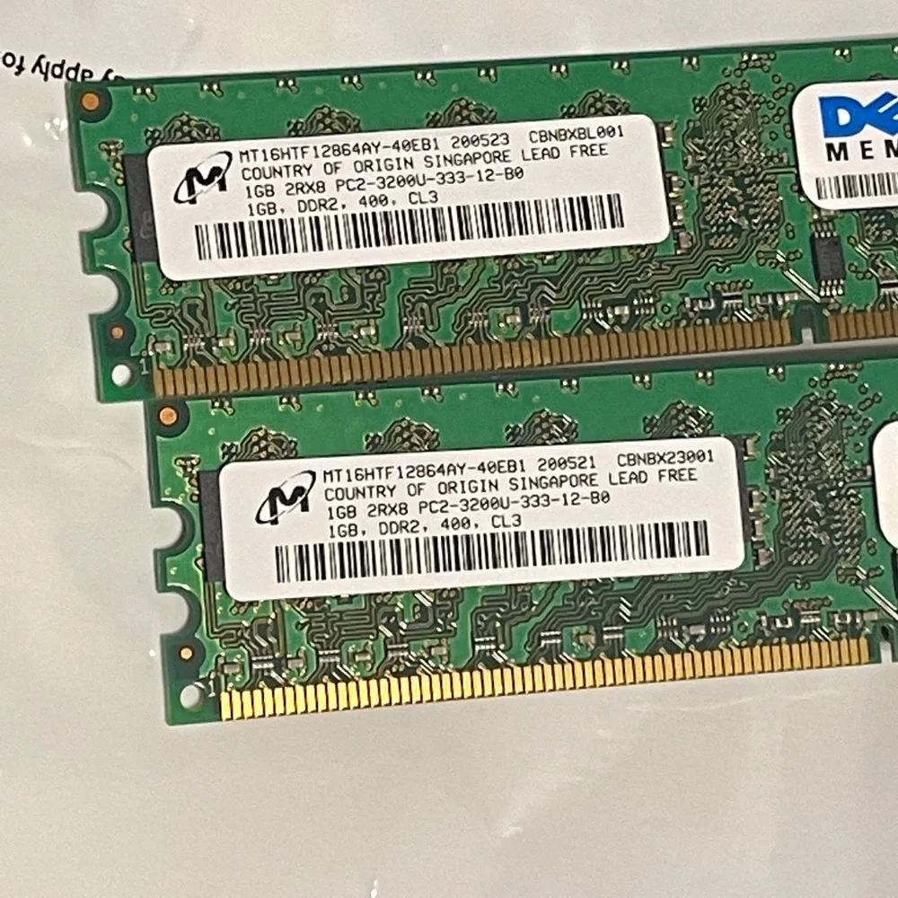 1GB 2RX8 DDR2 RAM