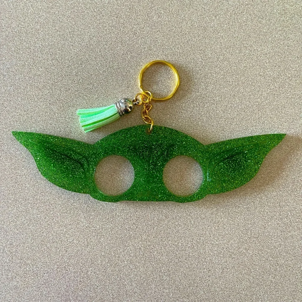 🎉🎉2x HP🎉🎉 Handmade Baby Yoda Keychain