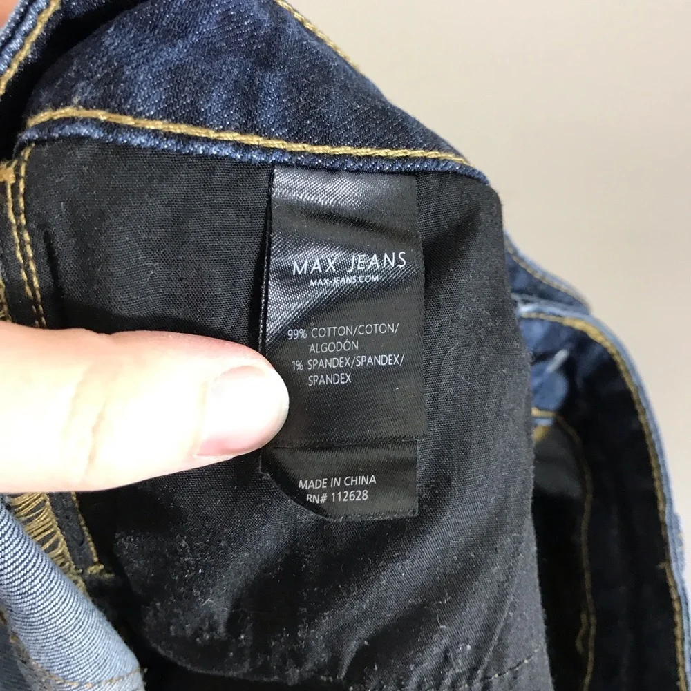 Max Jeans dark 5” wash