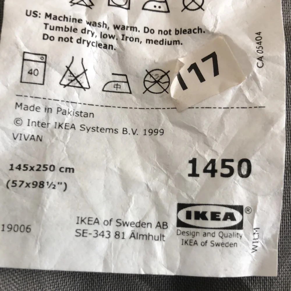 IKEA two gray