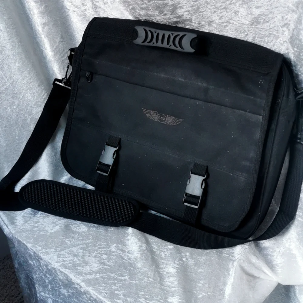 Asa side book bag satchel new