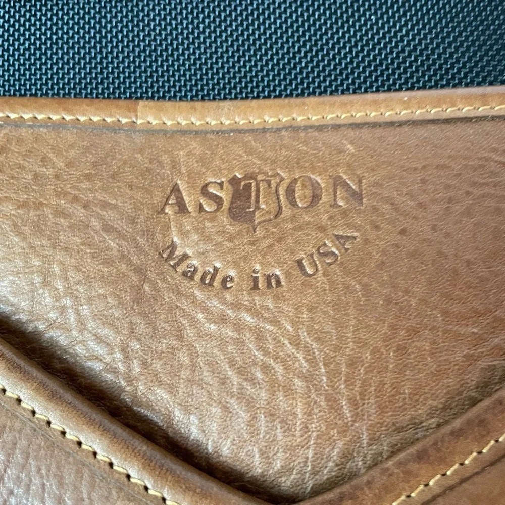 Aston leather triple