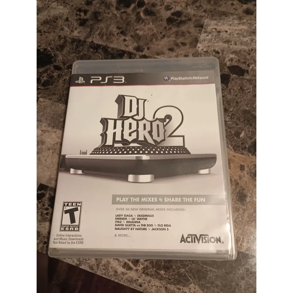 DJ Hero 2 Sony Playstation 3 PS3 Complete Cib