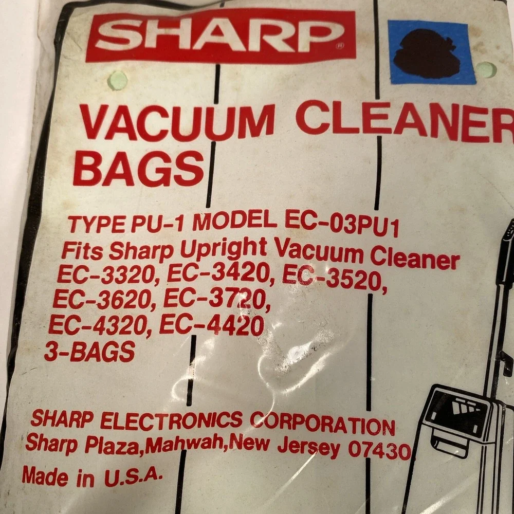 Sharp vacuum bag