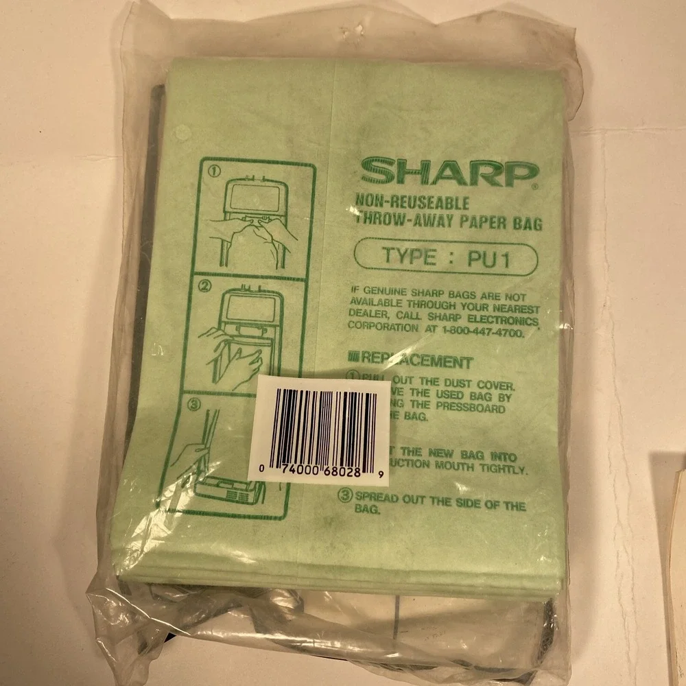 Sharp vacuum bag