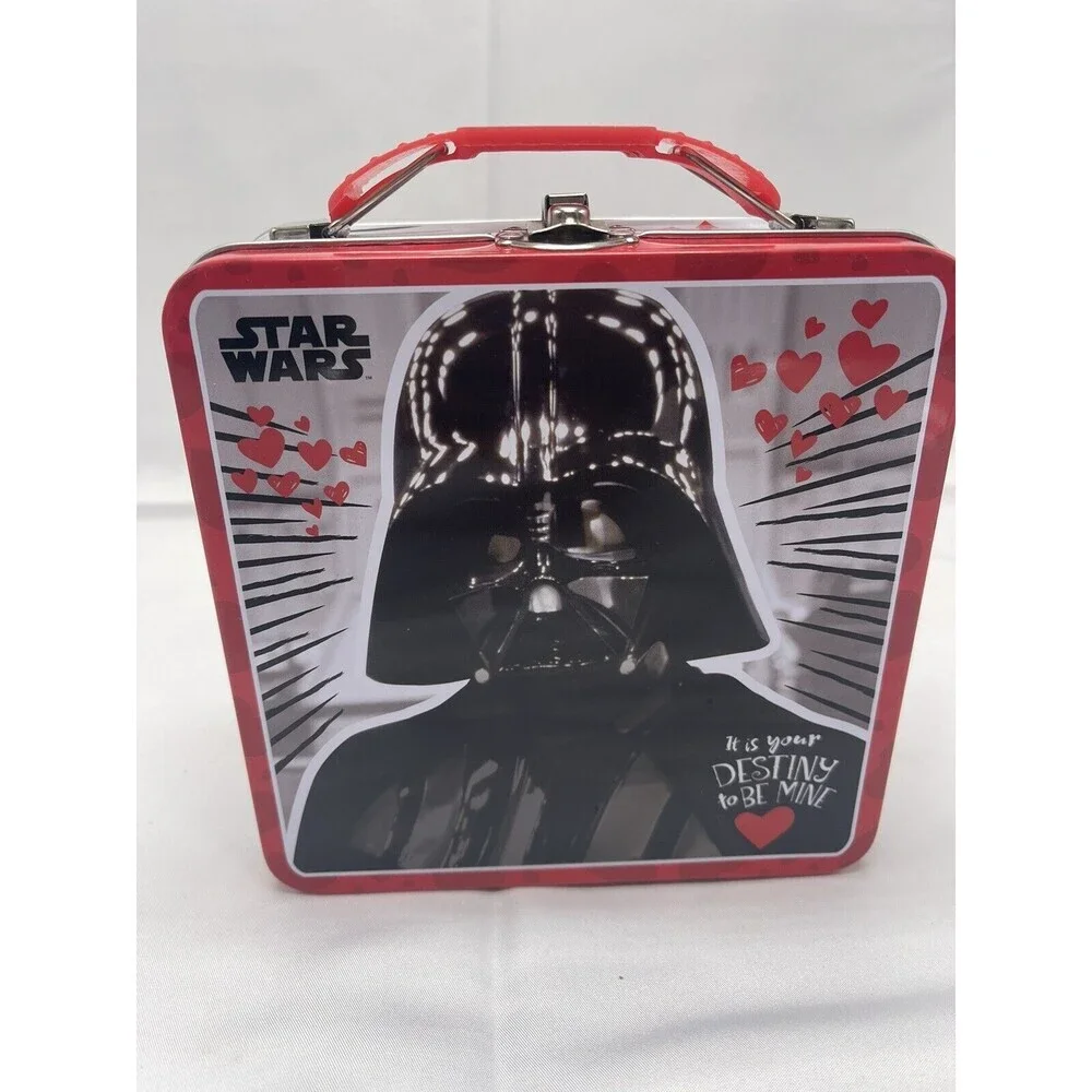 Star Wars Darth Vadar Valentines Day Tin Small Lunch Box  by Tin Box Co.