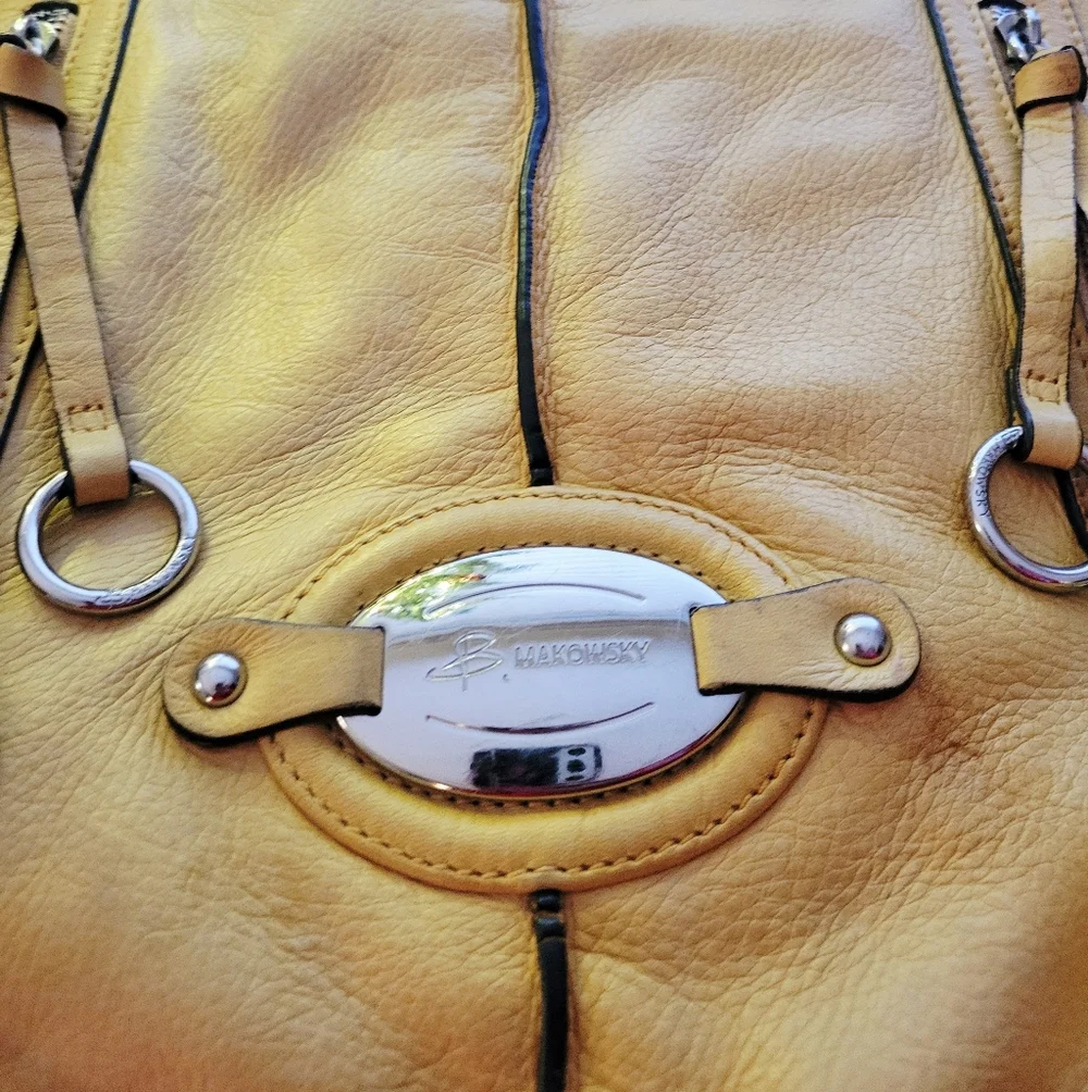 b. makowsky stylish yellow