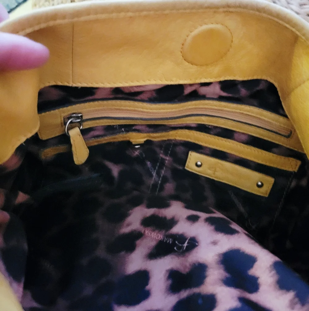 b. makowsky stylish yellow