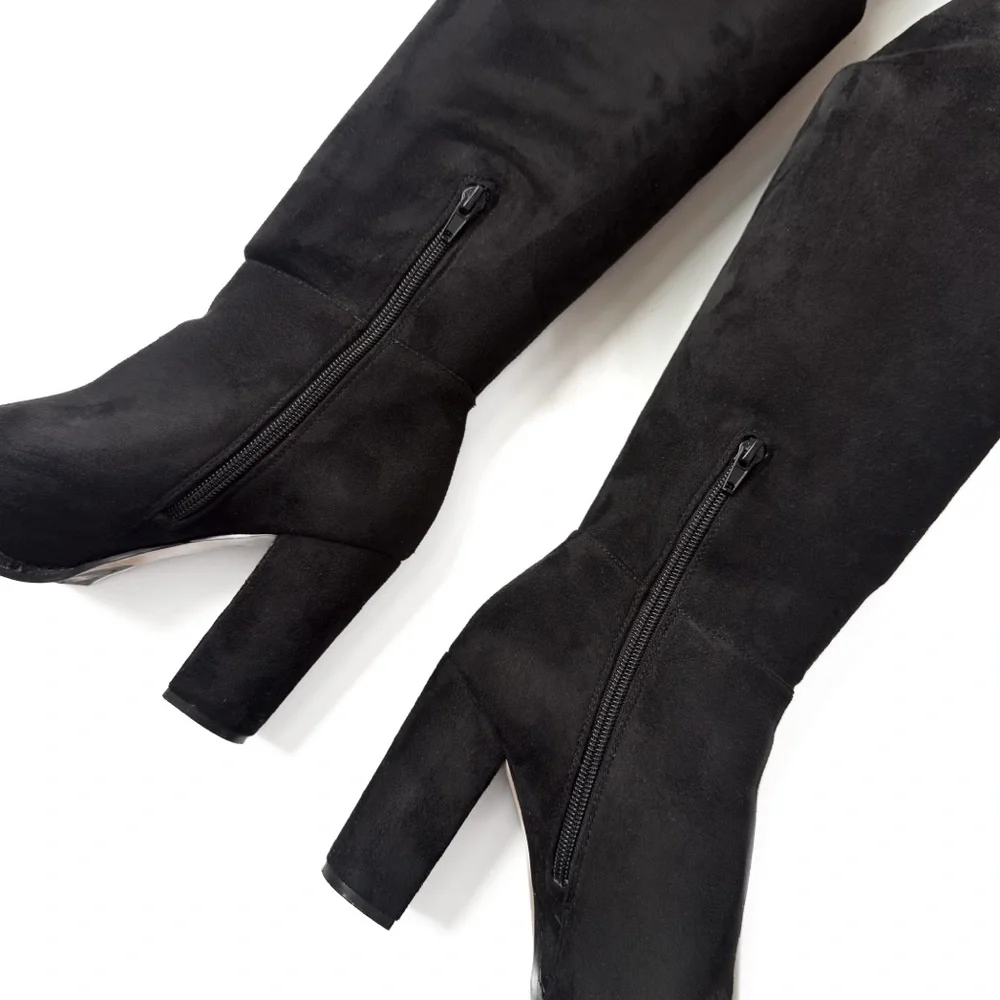 Vince Camuto Over the Knee Suede Boots