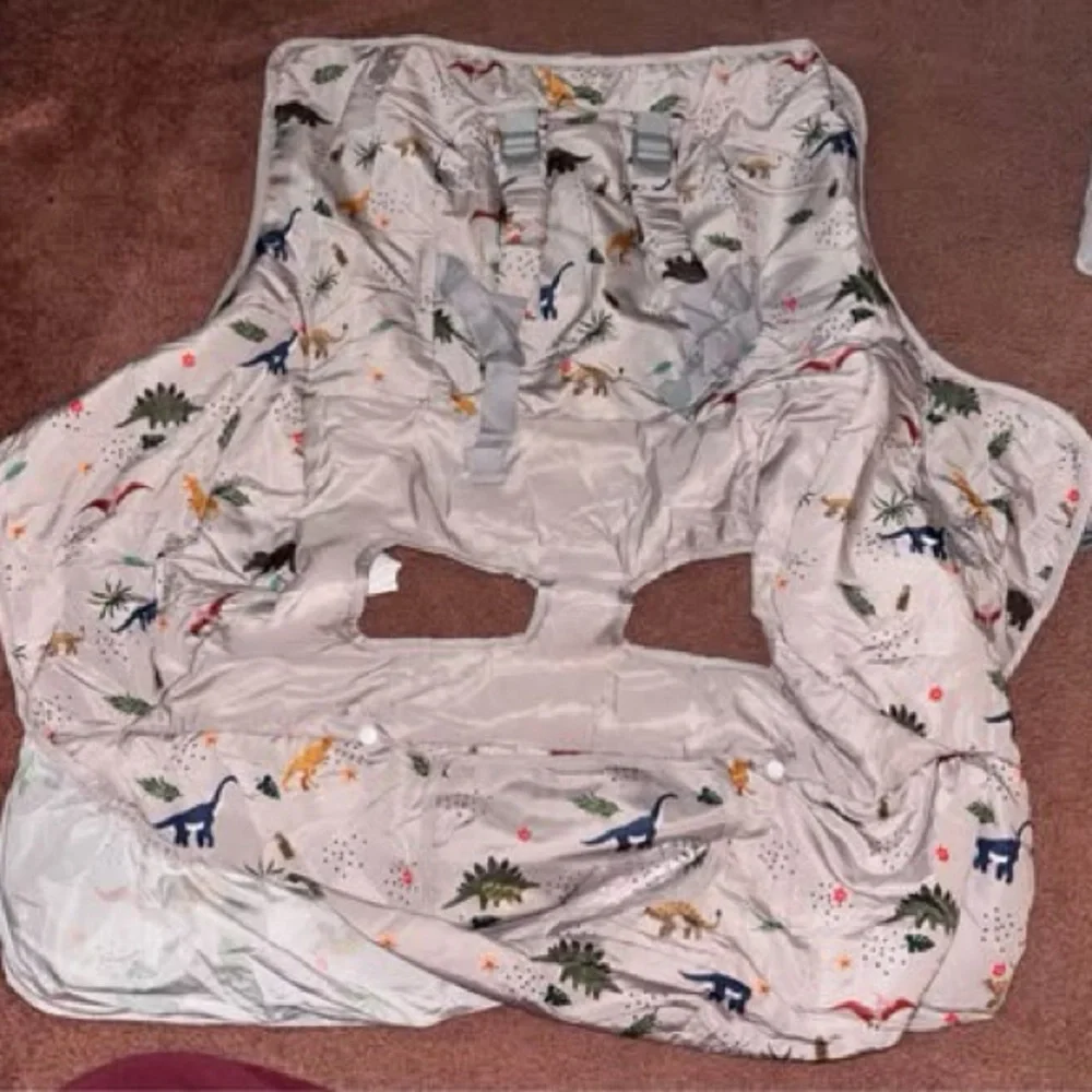 Dinosaur Print baby Cart cover