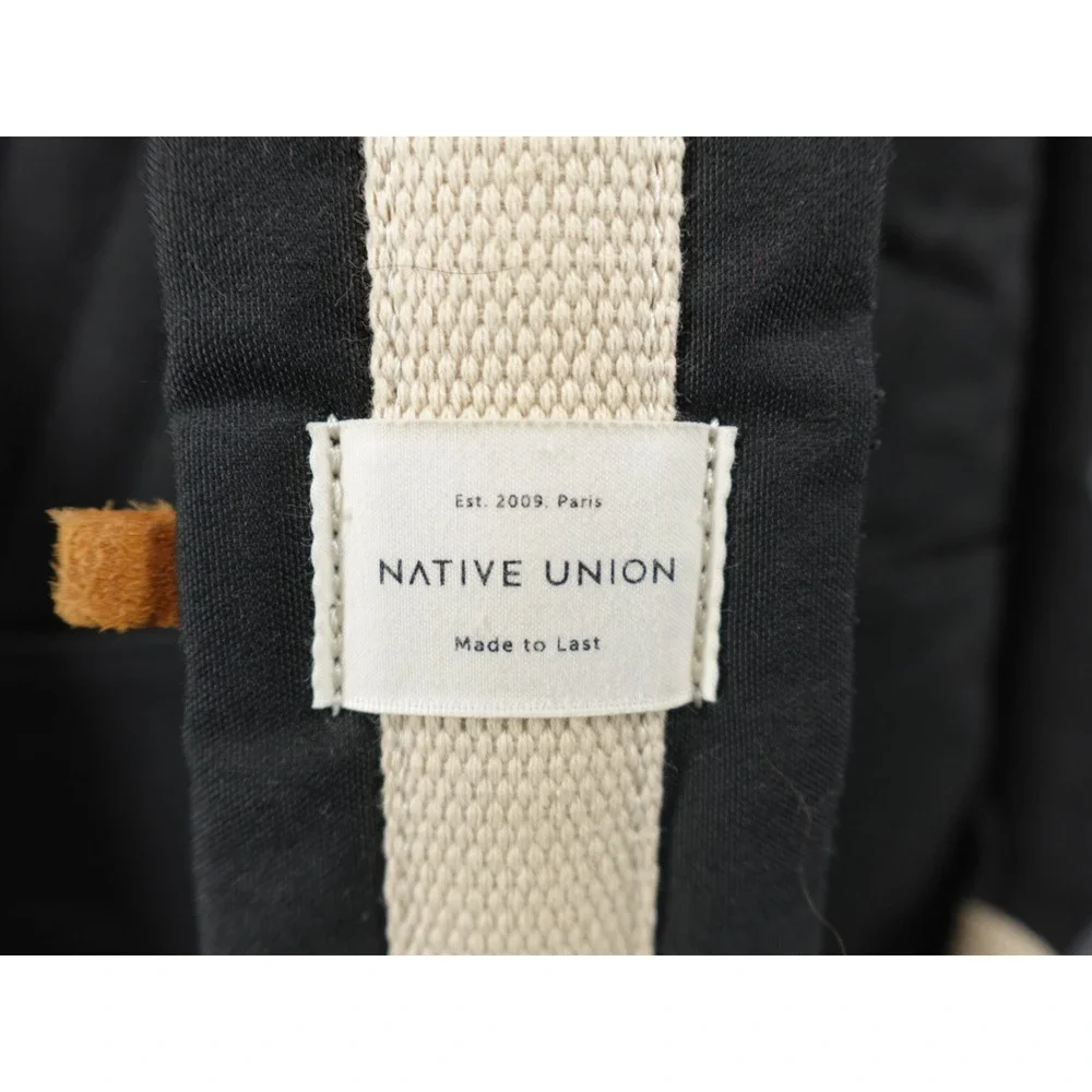 Native Union W.F.A Backpack Black Recycled Laptop Bag Commuter Unisex