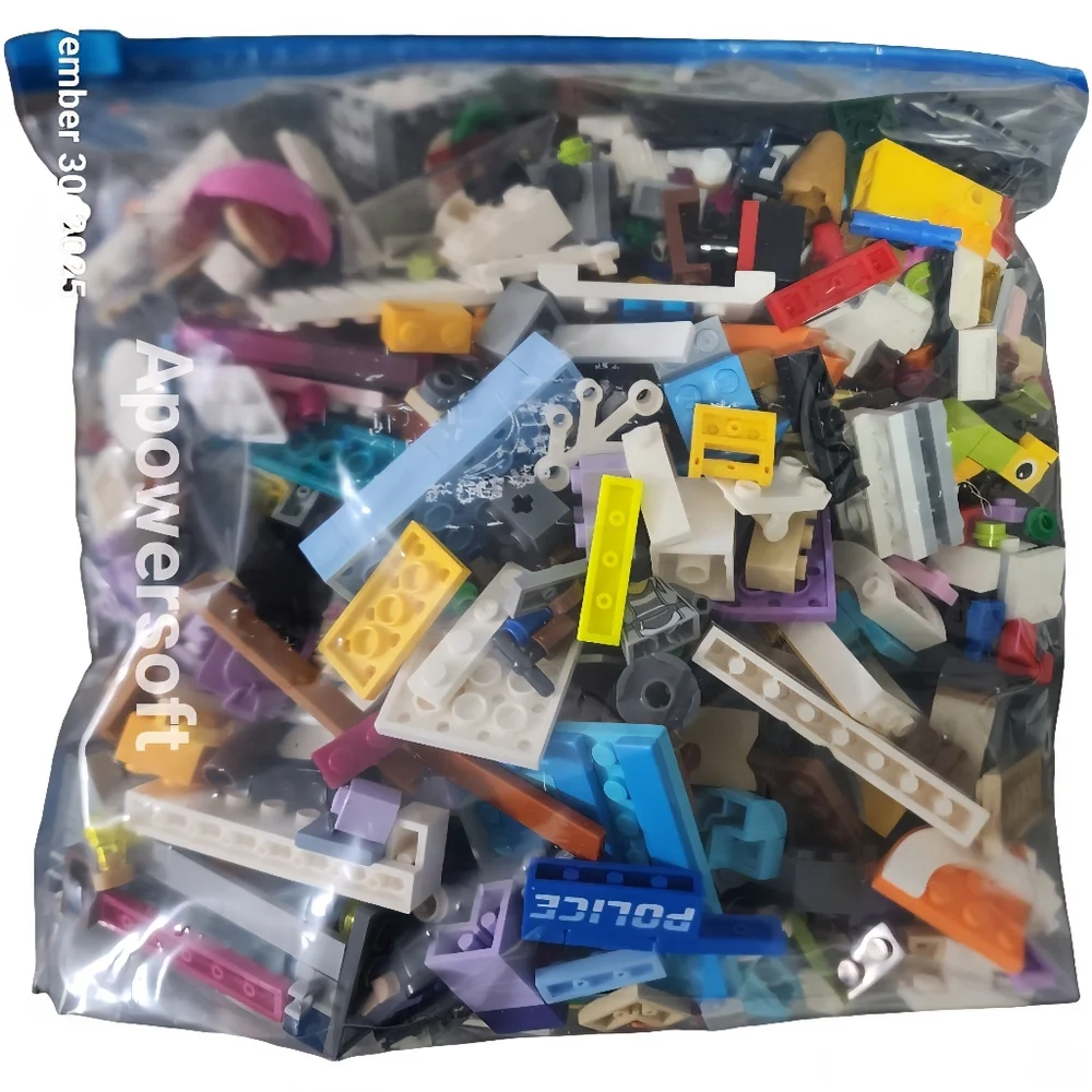 Lego Misc Lot Assorted One Gallon Zip Bag #11