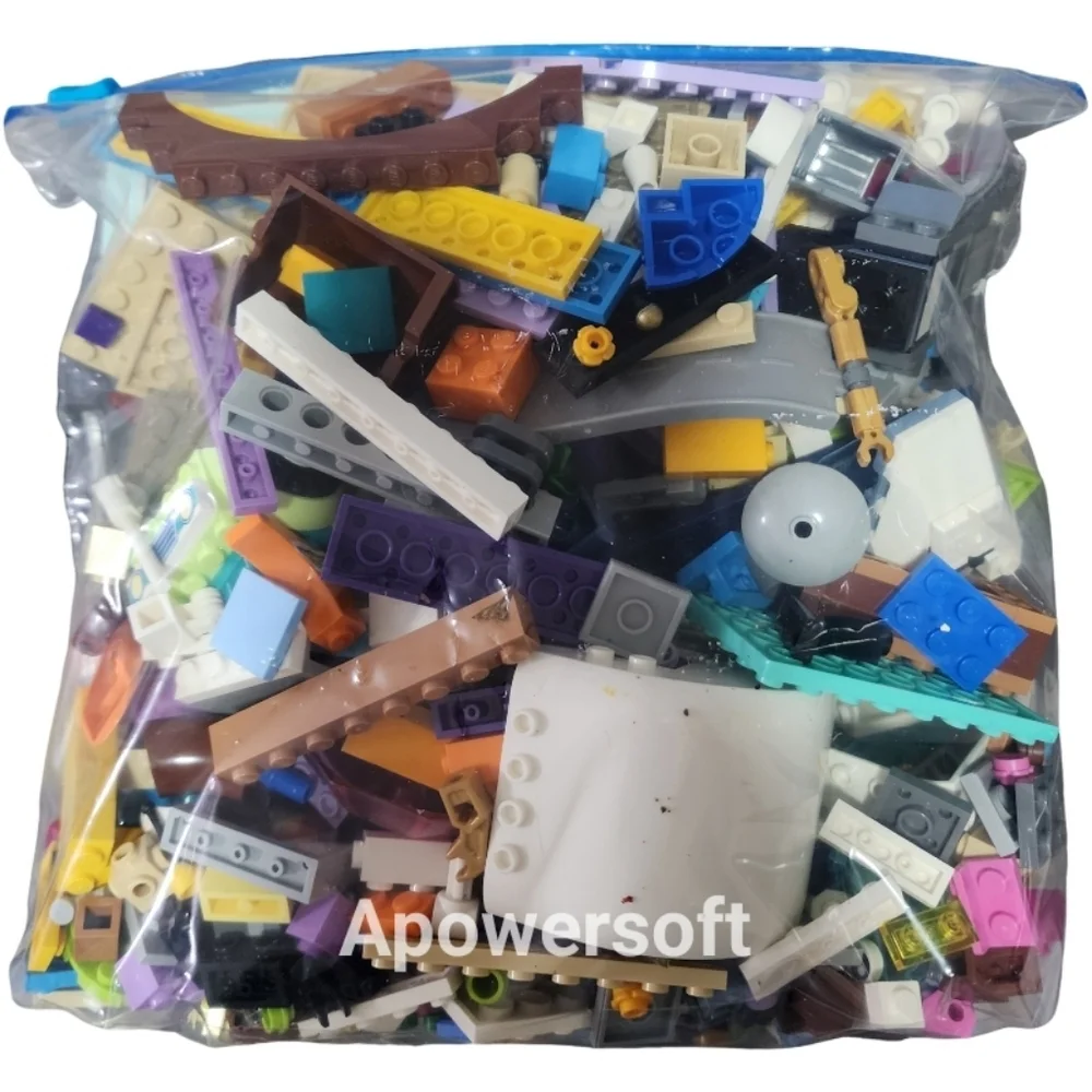 Lego Misc Lot Assorted One Gallon Zip Bag #9