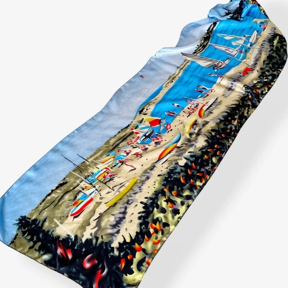Trendy boutique silk scarf