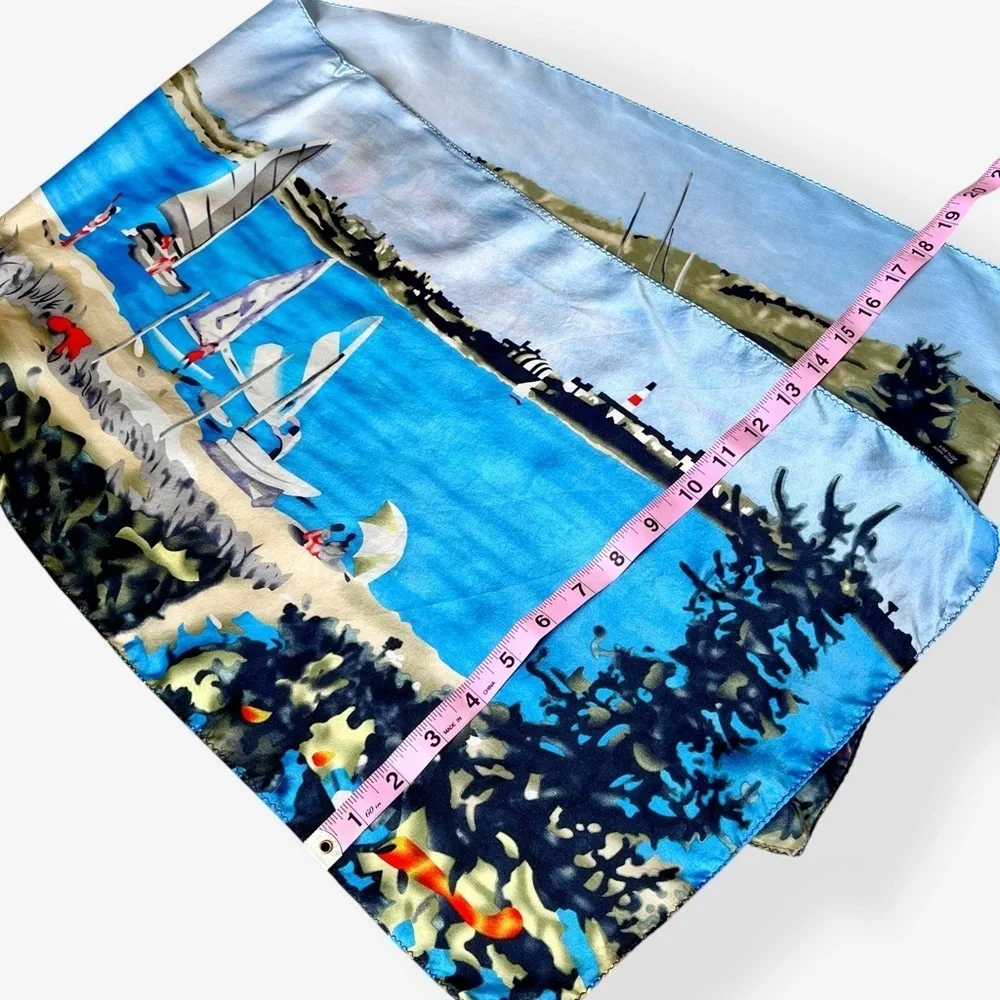 Trendy boutique silk scarf