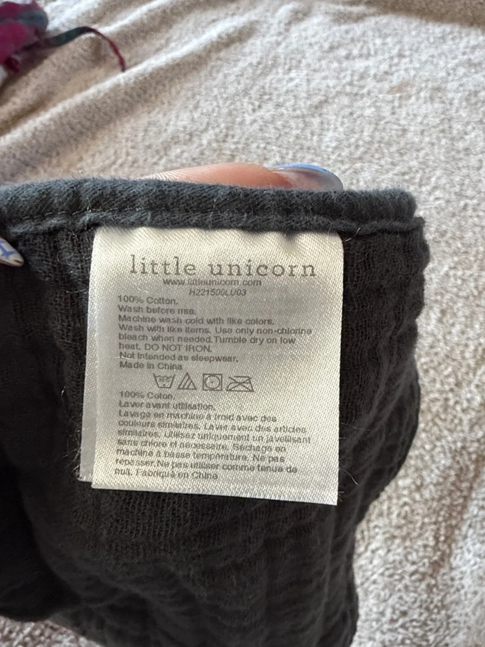 little unicorn soft red