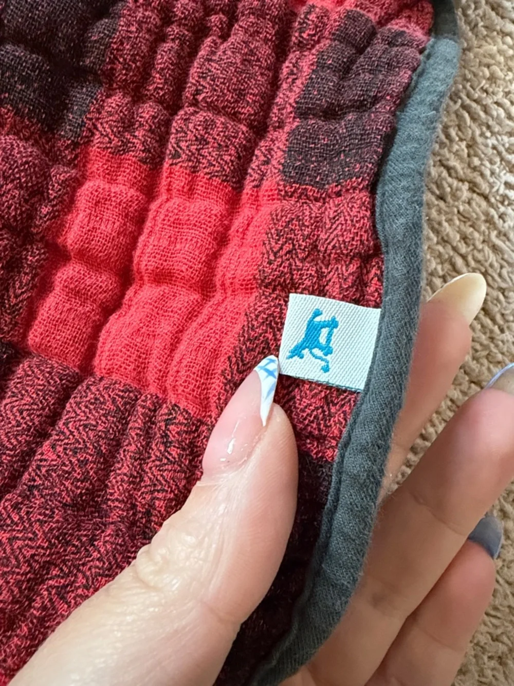 little unicorn soft red