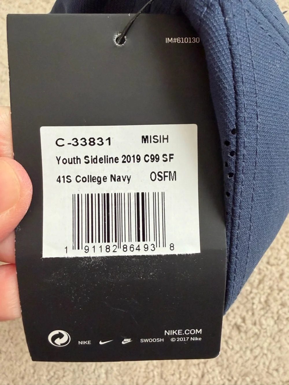 Nike adjustable aerobill headwear