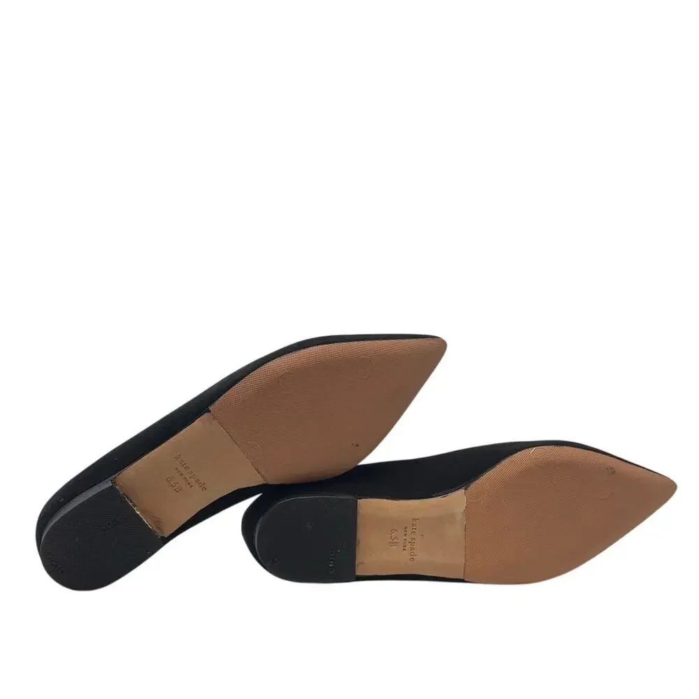 kate spade black loafers
