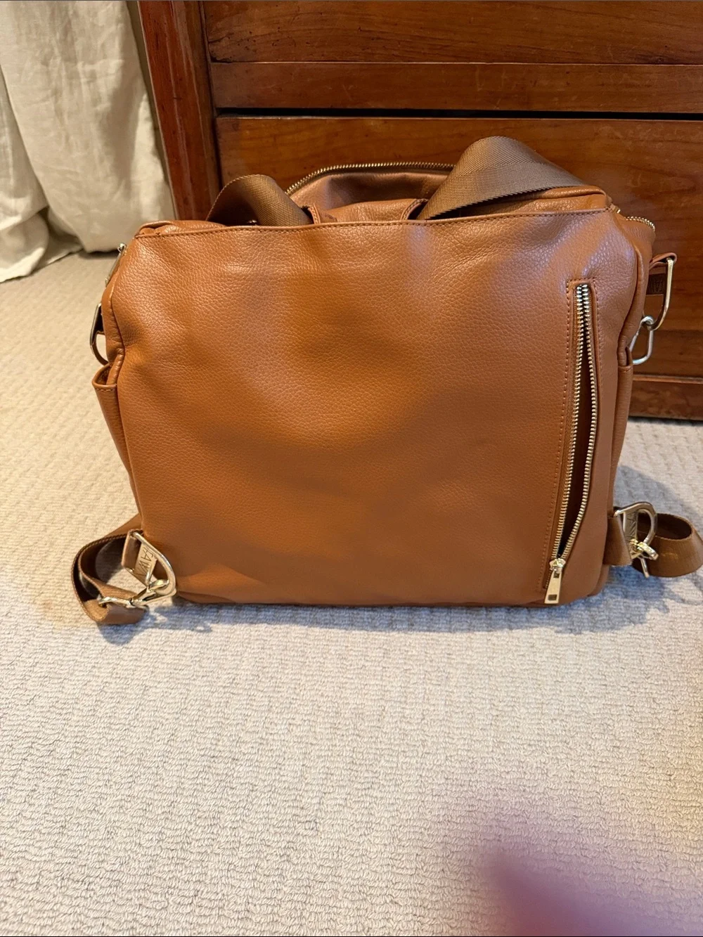 Fawn Design structured leather