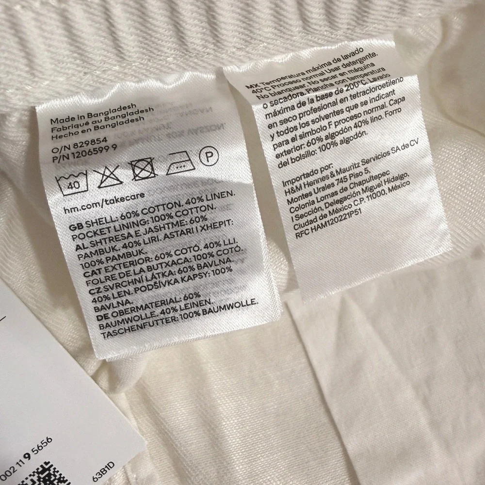 H&M relaxed fit