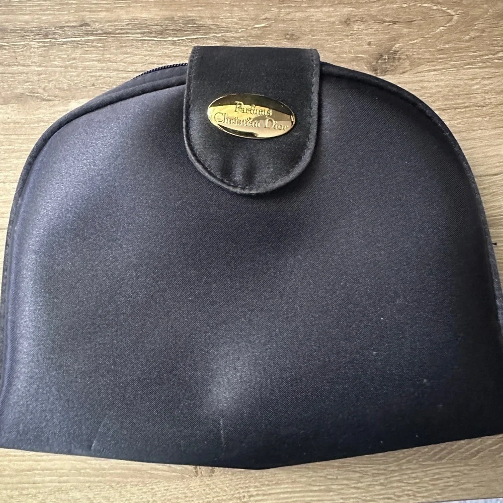 Christian Dior Satin Cosmetic Bag