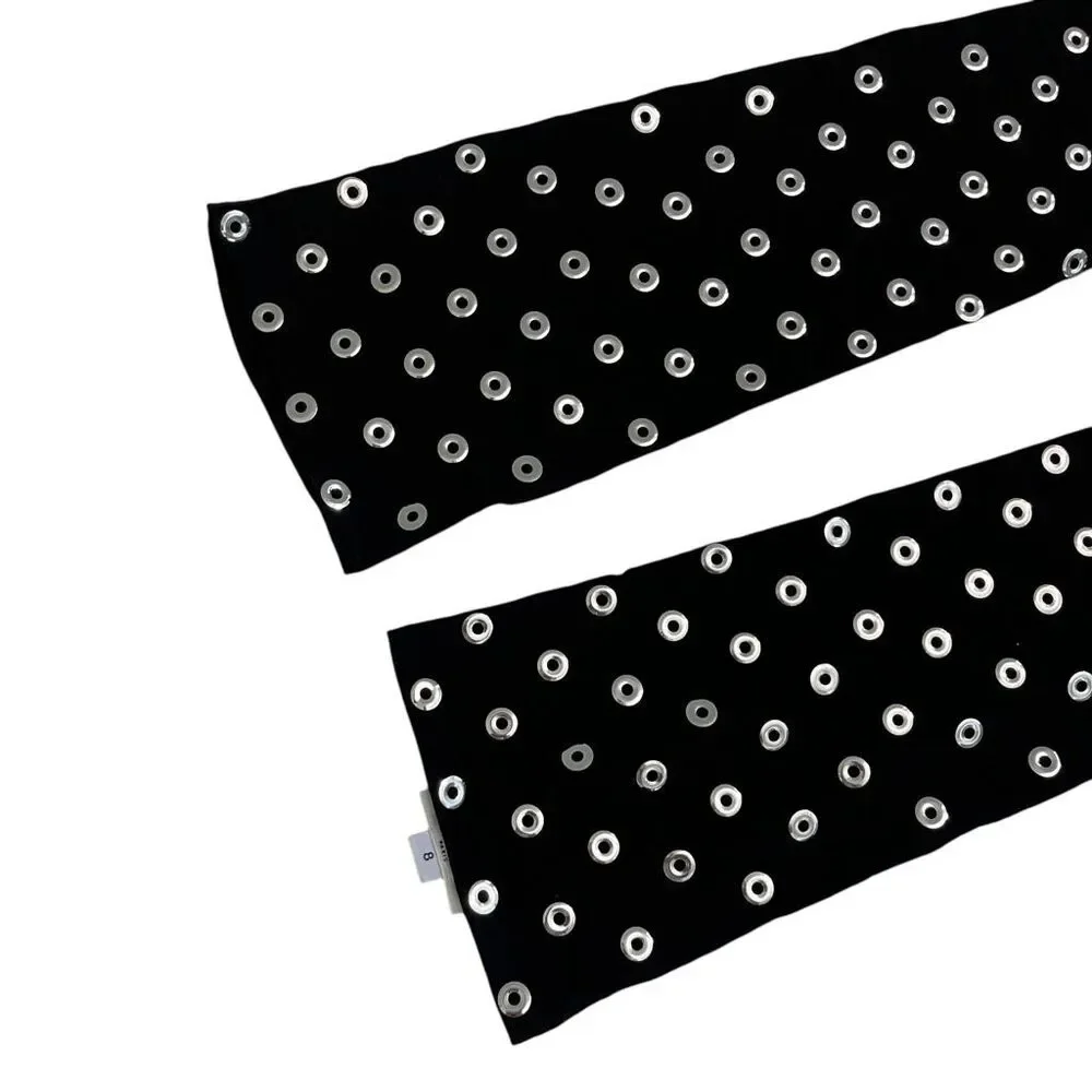 ALAÏA eyelet gloves