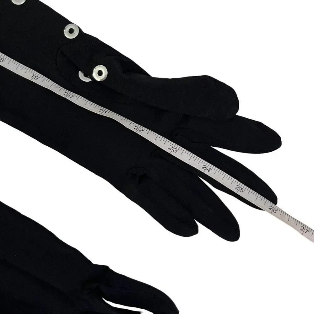 ALAÏA eyelet gloves