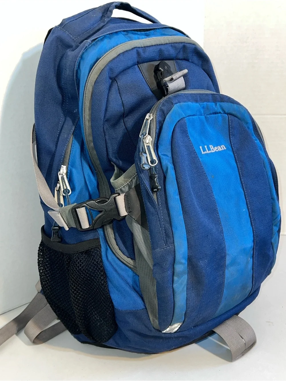 L.L. Bean Blue and Navy Men's Backpack