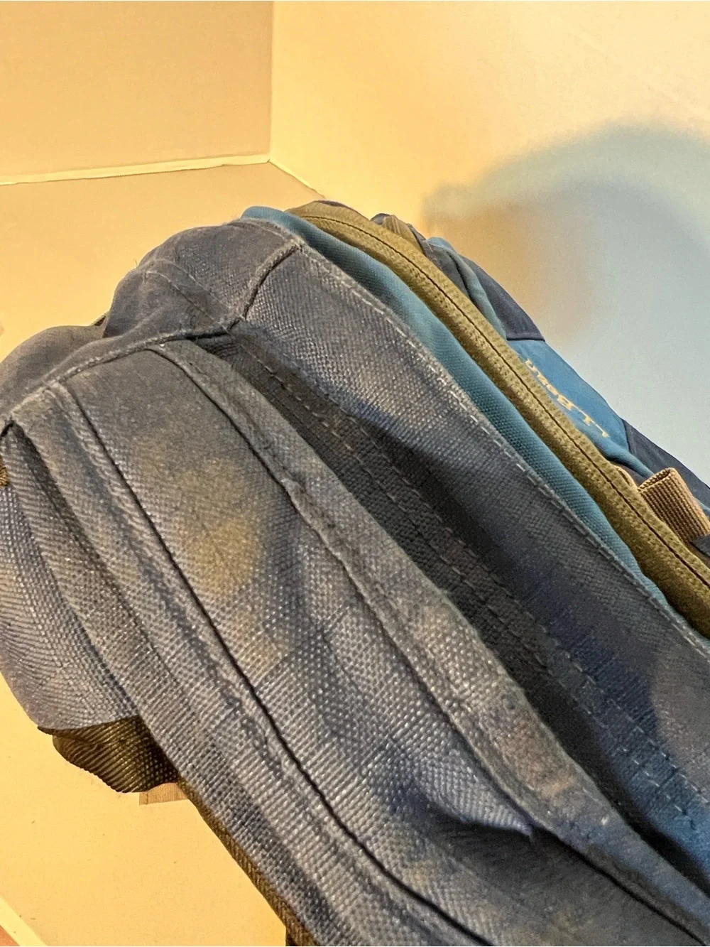 L.L. Bean Blue and Navy Men's Backpack