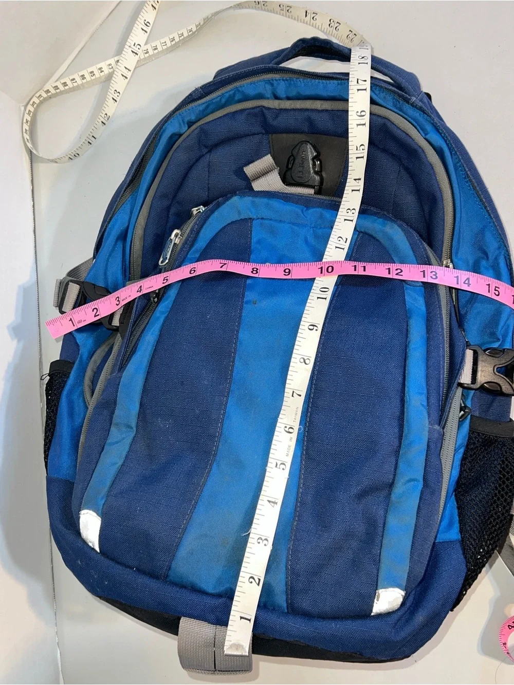 L.L. Bean Blue and Navy Men's Backpack