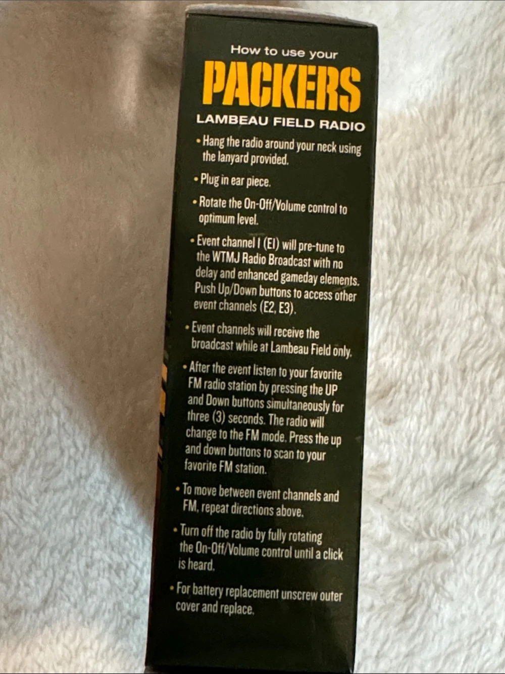 Green Bay Packers this item