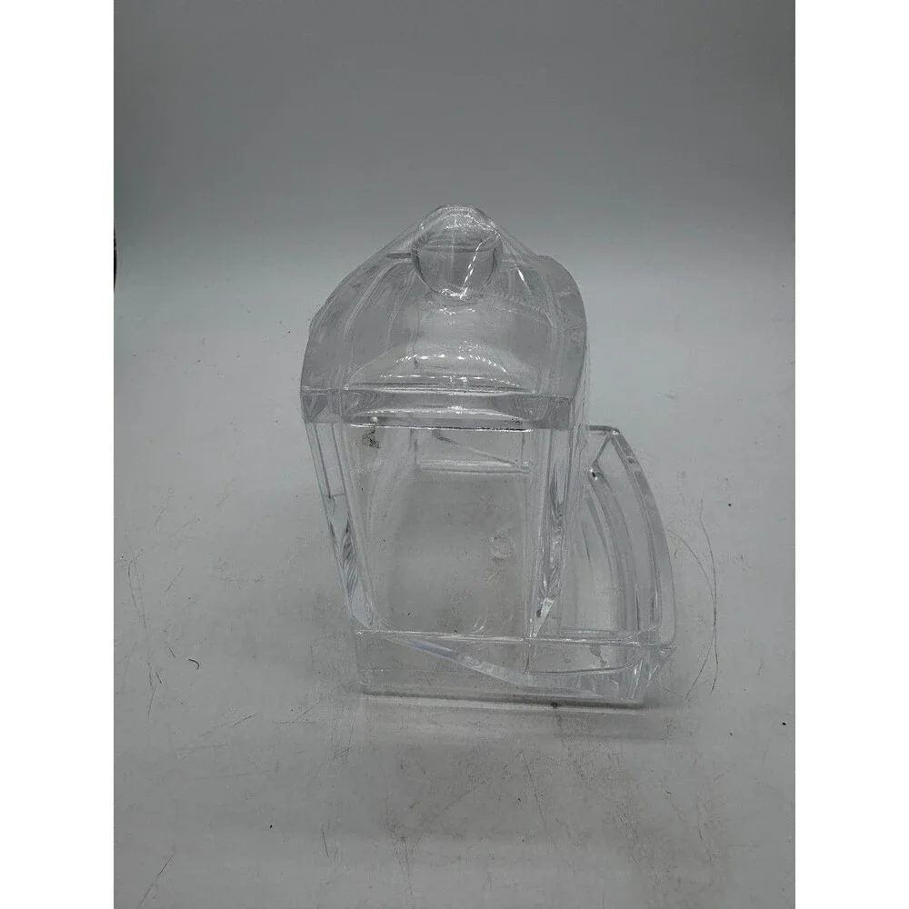 Cotton Swab Holder Organizer Clear Plastic Storage Box Chest Cosmetic