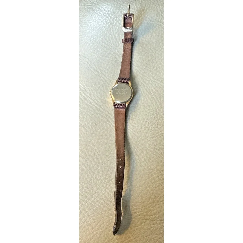 Vintage Seiko Leather Band Women's Watch Quartz