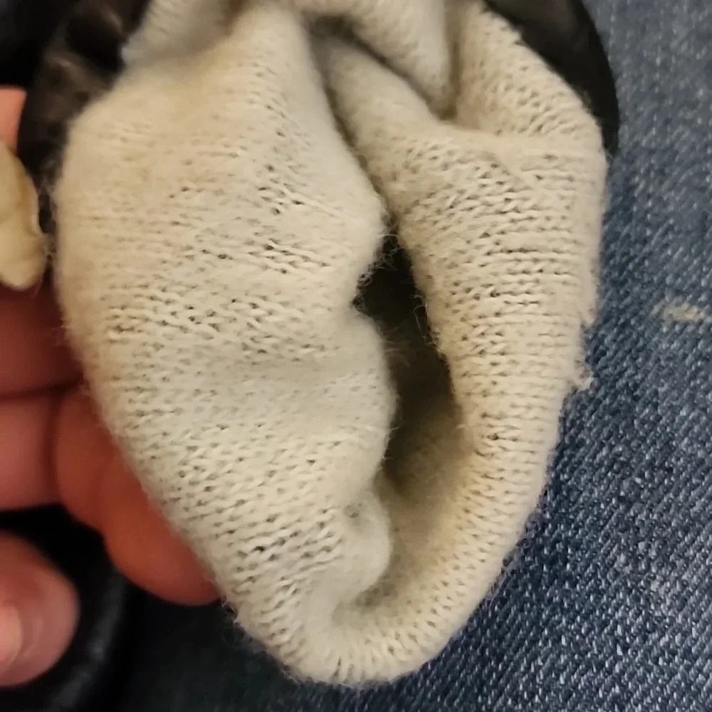Vintage mid length Lined Italian Gloves‎ 6.5
