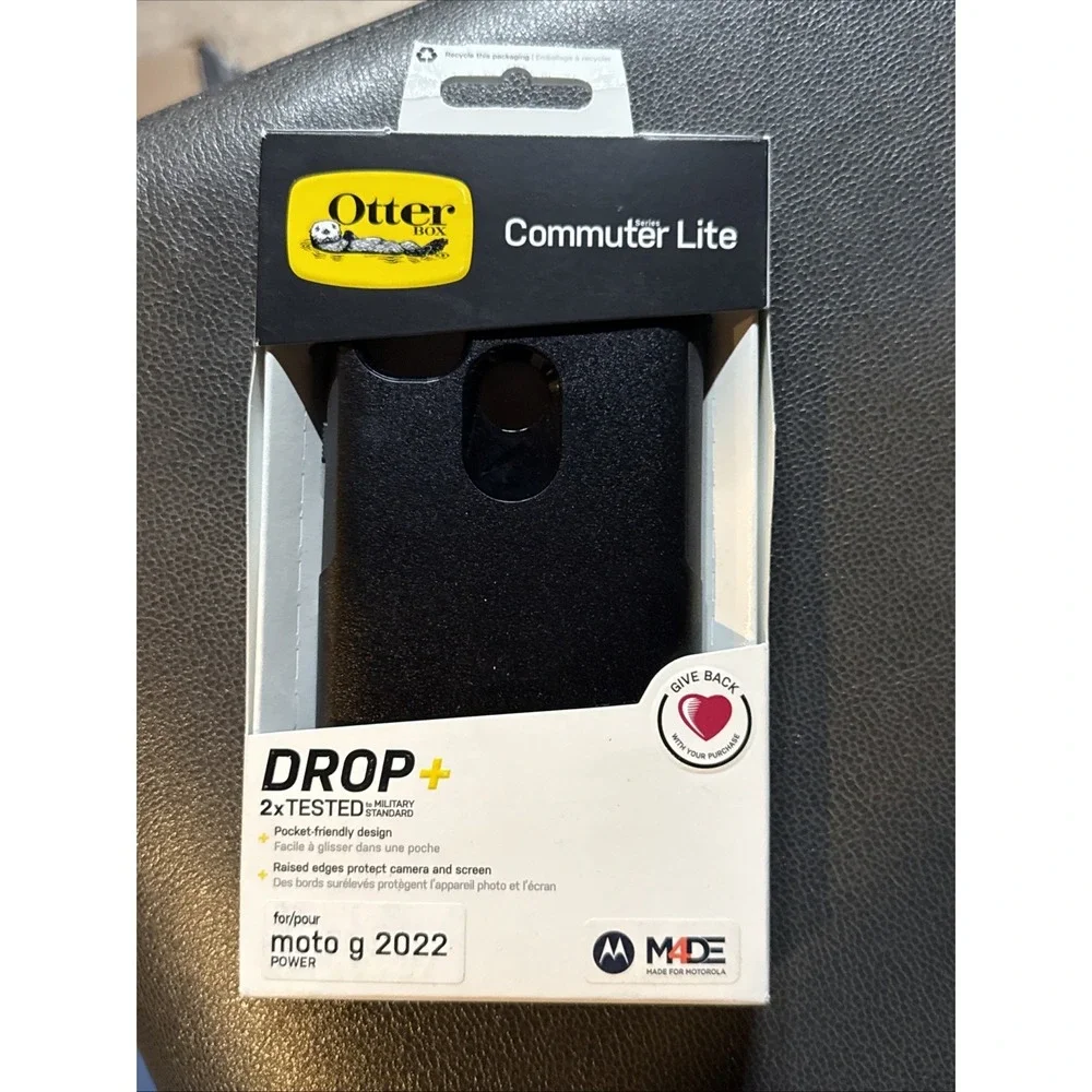 OtterBox‎ Commuter Lite Series moto g Power (2022) Black 77-86699