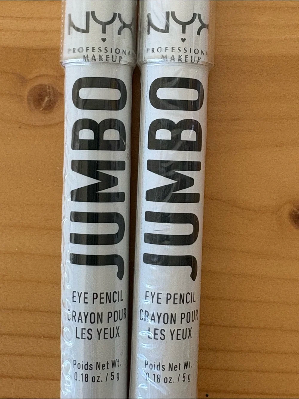 Brand New | Lot of 4 NYX Jumbo Eye Pencils Sharpenable(Blueberry Pop & Eggplant)