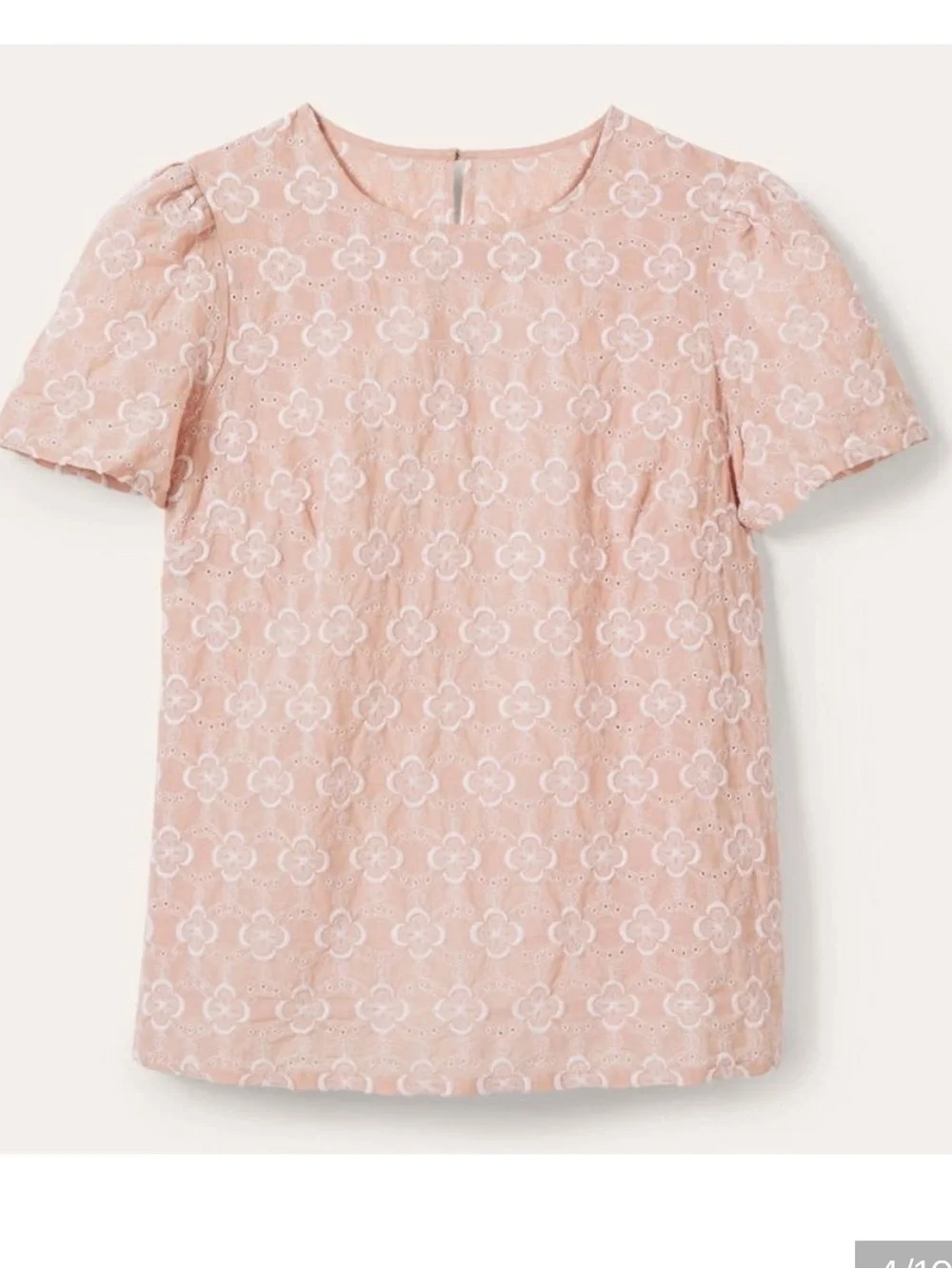Boden broderie pink