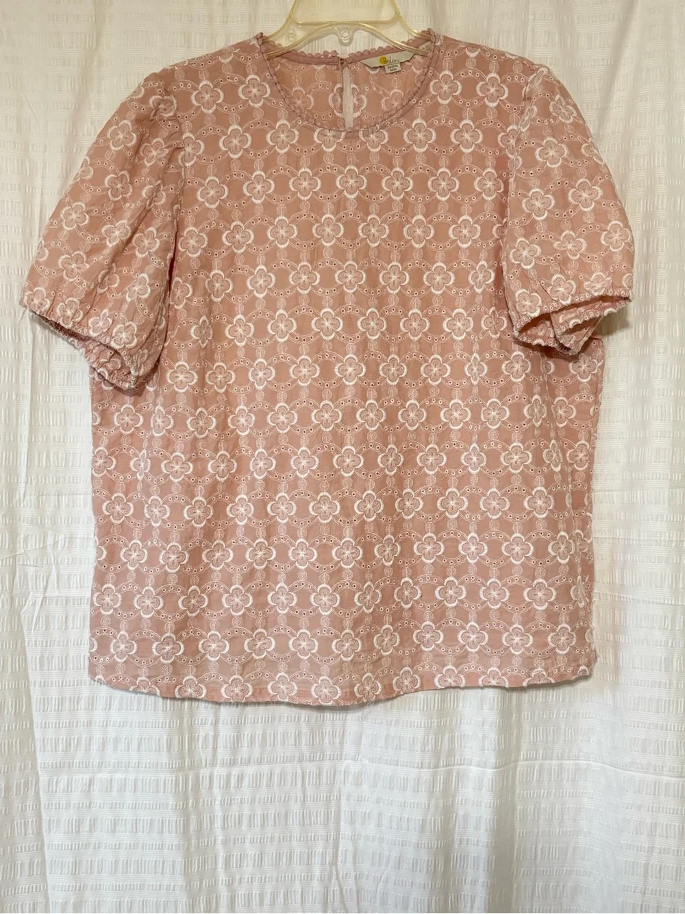 Boden broderie pink