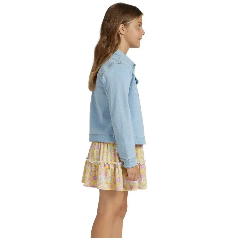 BCBG‎ Youth Dress & Denim Jacket Set