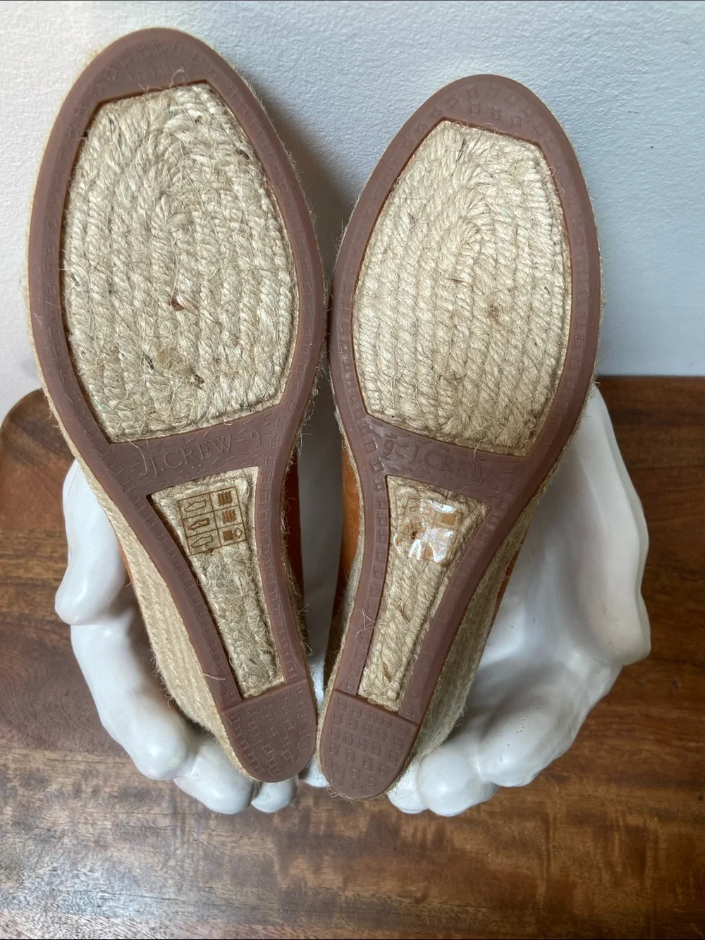 J. Crew upper new cognac