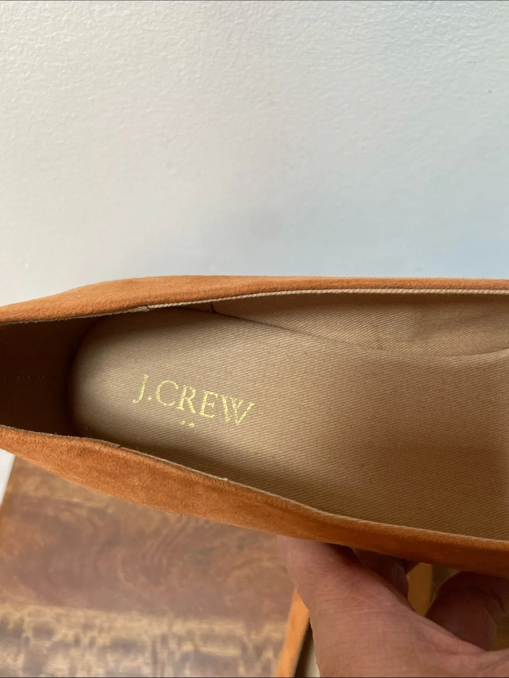 J. Crew wedge jute