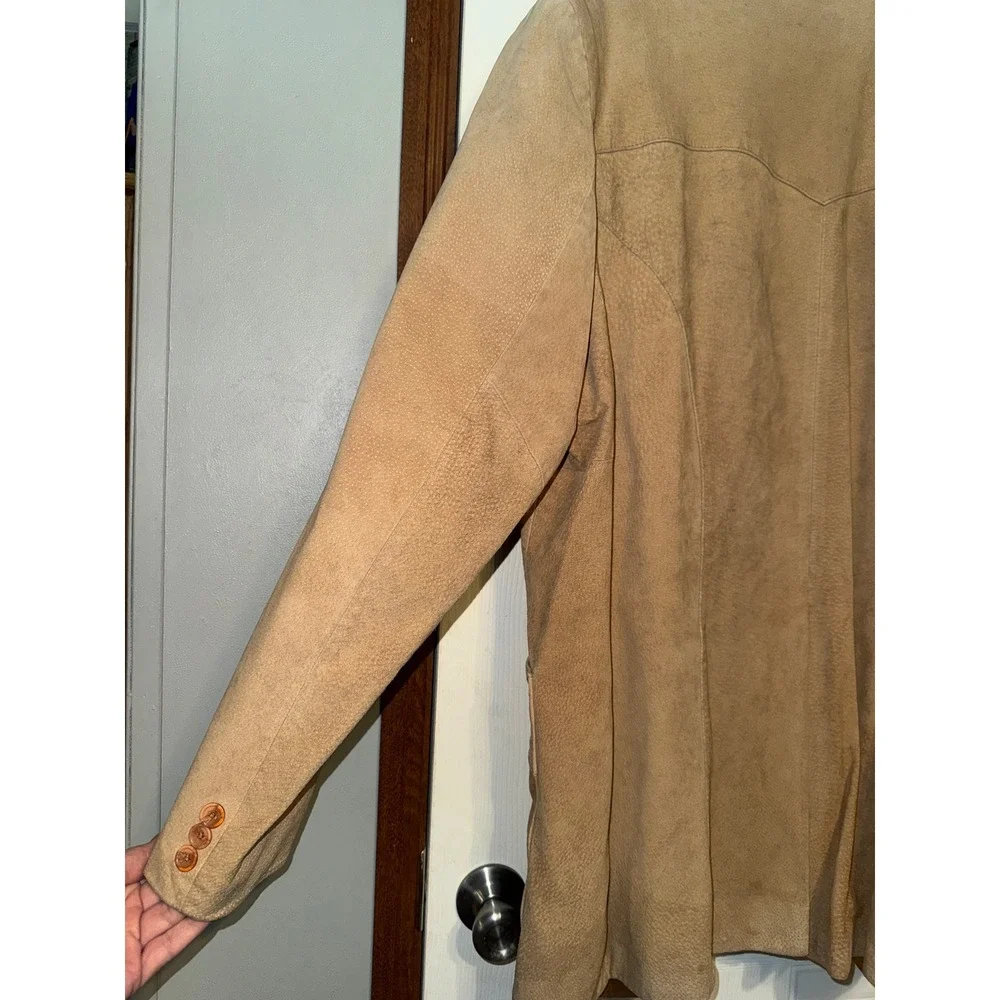Scully western suede