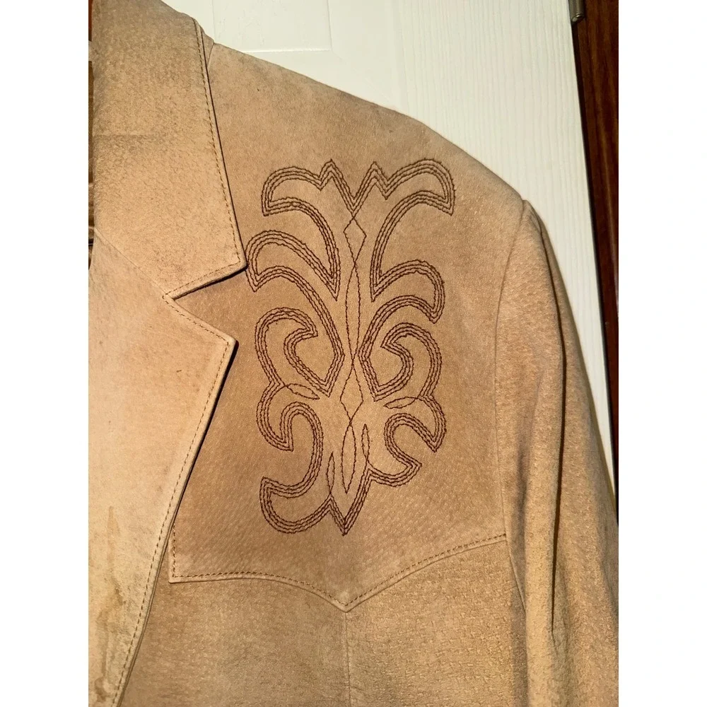 Scully western suede