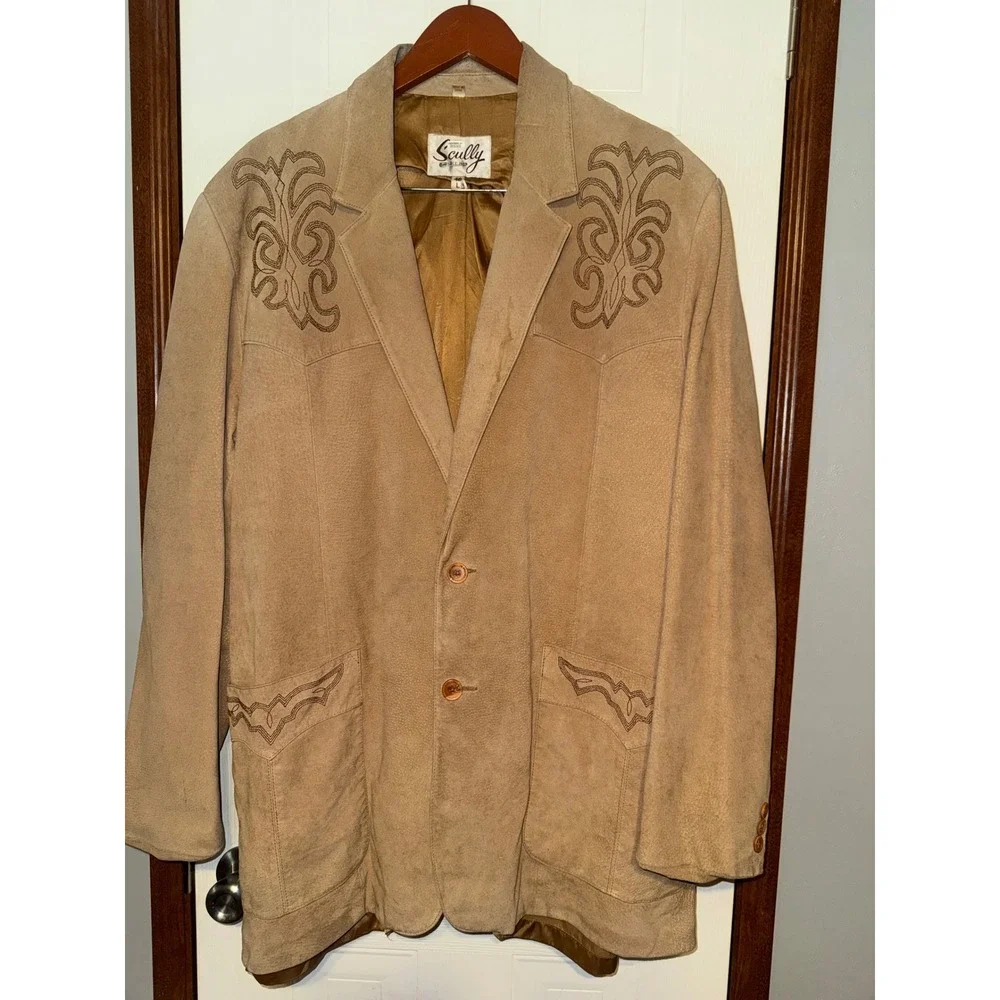 Scully western suede