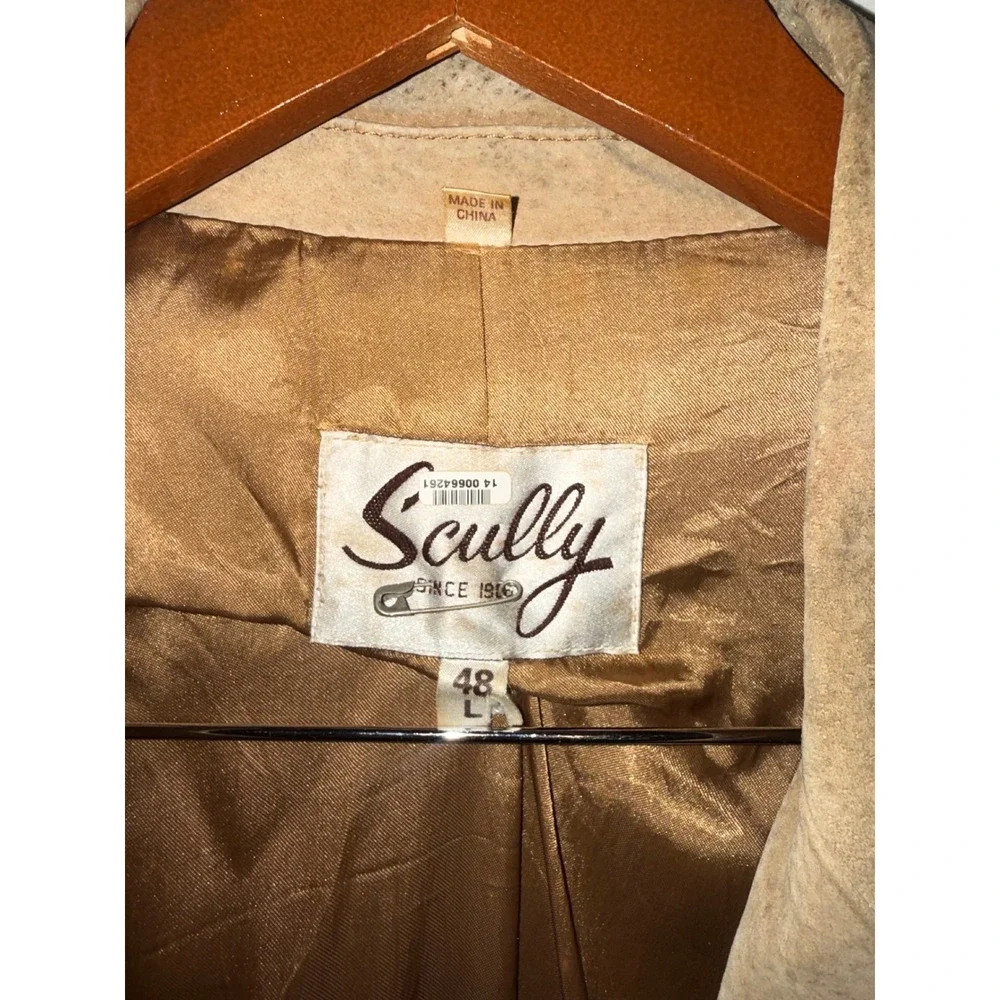 Scully western suede