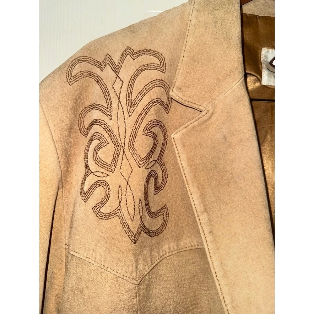 Scully western suede