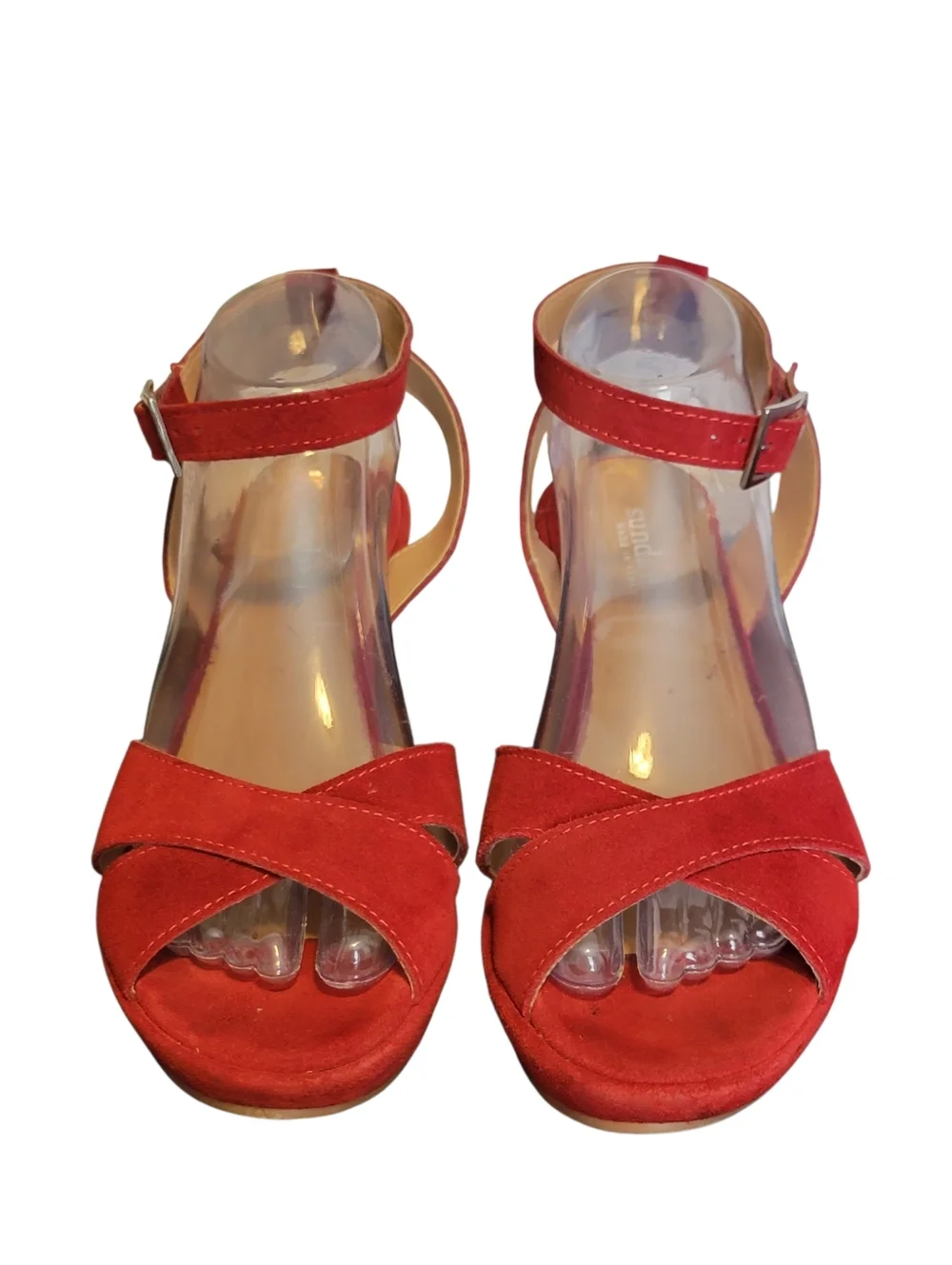 Sundance sandals red