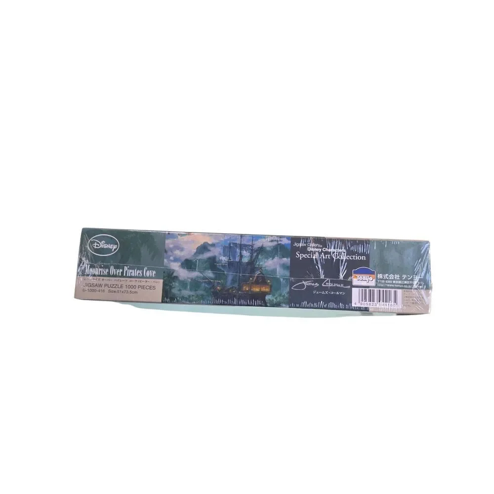 Disney Special Art Collection Moonrise Over Pirates Cove 1000 Pcs Jigsaw Puzzle
