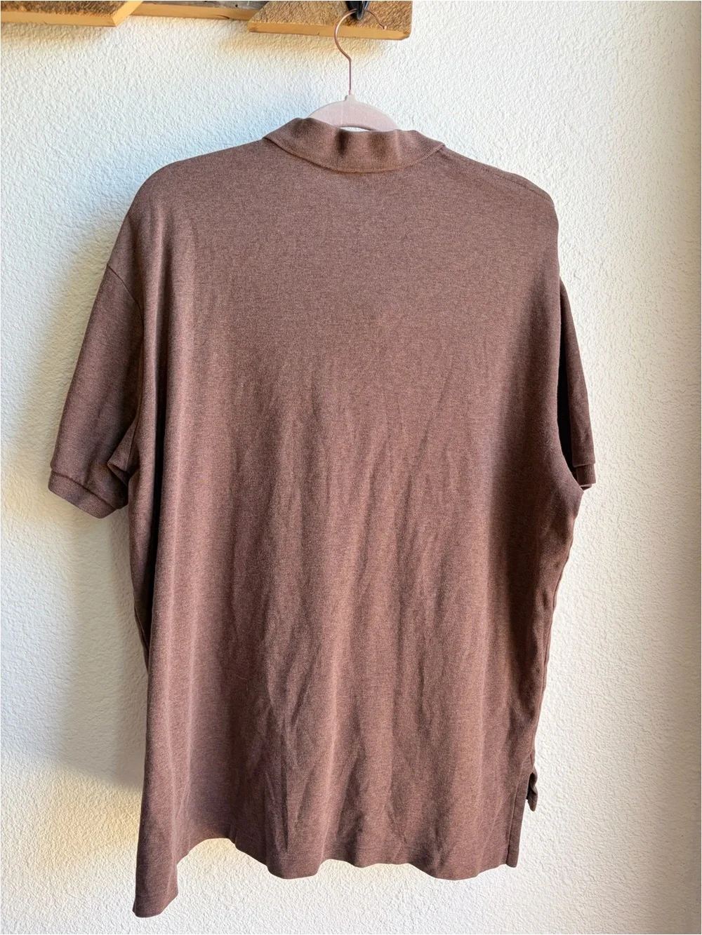 Vintage Ralph Lauren Heathered Brown Polo XL